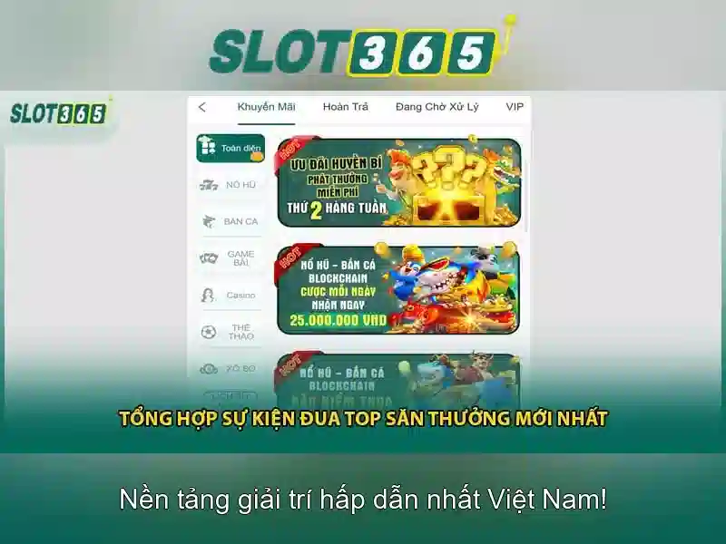Slot365 là nền tảng casino trực tuyến với đa dạng trò chơi Slot365 là nền tảng casino trực tuyến với đa dạng trò chơi